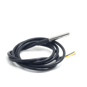 Chip impermeable DS18B20 de acero inoxidable 304, Sensor de temperatura con RJ45 para Arduino, 6x50Mm - Product Image 5