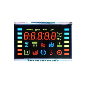 Alta qualità VA sette segmenti moduli Display LCD fabbrica prezzo per umidità temperatura acqua tazza ottagonale segmento schermi - Product Image 3