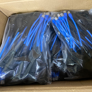 WZUMERパネルマウント防水RJ45コネクタイーサネット接続IP68イーサネットケーブル付き