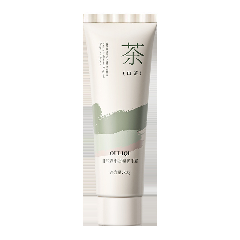 Ouliqi natural forest-style hand cream 80g-camellia