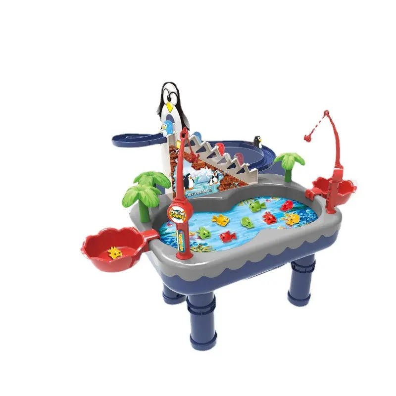 Kapalı açık plastik manyetik 2 bir elektrikli slayt balıkçılık yaz oyunları oyuncaklar çocuklar için