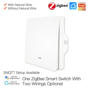 Tuya vita intelligente app Push Button switch smart 3 Gang bianco Zigbee Interruttore Della Luce A Distanza Senza Fili di Controllo di Lavoro con Smart altoparlante - Product Image 6