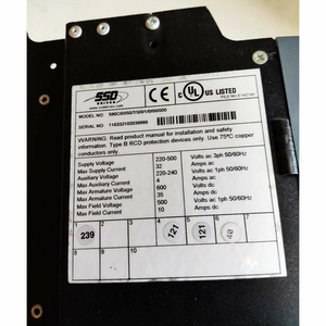 EUROTHERM 590C03505301000000 590C/0350/5/3/0/1/0/00/000 DC hız kontrol cihazı - Product Image 3