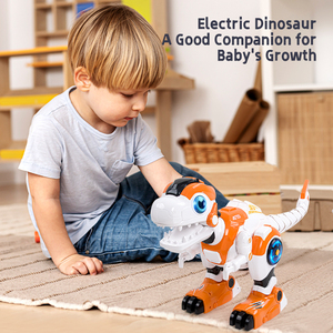 Large Multi-Functional Spray Remote Control Dinosaur Robot Programming Story Telling Dancing Singing Realistic Dinosaur <strong>Roar</strong> <strong>Toy</strong> - Product Image 3