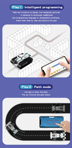 MOC Children's Puzzle <strong>Building</strong> Toy Compatible with Electric TEAM Educational <strong>Programming</strong> APP Programmable Rc Control Robot Toy