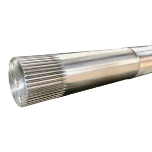 接受定制花键输入轴OEM轮轴，采用优质材料和热处理工艺 - Product Image 1