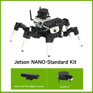 18DOF Muto RS шестиногенный робот с комплектом ROS2 для Малины Pi 5 и NVIDIA Jetson NANO, научно-технические игрушки - Product Image 4
