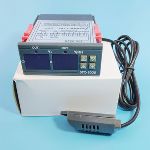 Tavuk yetiştiriciliği yumurta kuluçka için stokta STC-3028 otomatik dijital ekran sıcaklık ve nem kontrol aleti - Product Image 3
