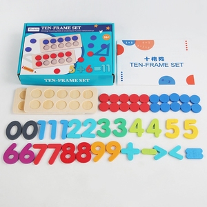 HOYE CRAFT教育数学ゲームデジタルマッチングおもちゃ1-10数字子供のための学習おもちゃを数える - Product Image 4