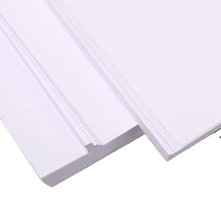 70 Gsm-300 Gsm Witte Kaart Karton Kunst Papier Glanzend Papier Wit Karton