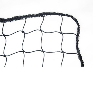 Barriera di rete sportiva, rete di recinzione sportiva per il cortile, spessore della rete di PE annodata attorcigliata: maglia di 2.5mm: 100*100mm