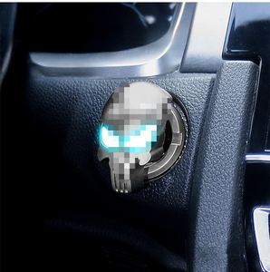 Auto Car Skeleton Engine <strong>Start</strong>/Stop <strong>Button</strong> Cover GM Press <strong>Start</strong> <strong>Button</strong> Cover Metal <strong>Push</strong> <strong>Start</strong> Cover - Product Image 1