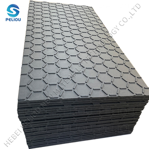 4x8 Plastic Uhmwpe Temporary Heavy Duty Construction Track Road Mat Hdpe Ground Protection Mat