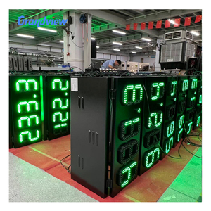 ผู้ผลิต7ส่วนจอแสดงผล LED การควบคุมระยะไกลนำก๊าซดิจิตอลป้ายราคาสำหรับสถานีบริการน้ำมันราคาก๊าซแสดง6 ~ 64นิ้ว - Product Image 1