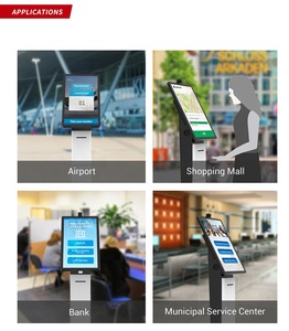 स्वयं प्रबंधन फर्श खड़े टच स्क्रीन कस्टम स्वचालित क्वैंग मशीन टिकट डिस्पेंसर कतार कियोस्क - Product Image 5