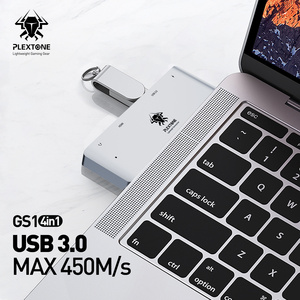 USB-C концентратор 4 в 1, адаптер питания 65 Вт, разъем 3,5 мм для устройств Type-C - Product Image 5