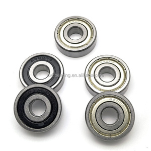 Cuscinetti sigillati in gomma nera 6200RS 10x30x9mm ad alta velocità cuscinetto a sfera profondo del motore 6200-2RS cuscinetti 6200 2RZ - Product Image 3