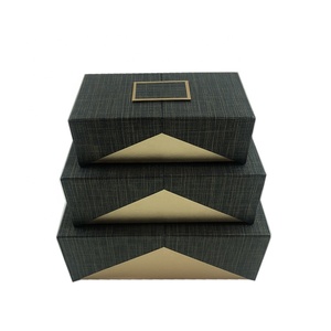 Scatole di carta del mestiere della scatola d'imballaggio dei gioielli del contenitore di regalo del cartone di piegatura di rettangolo di qualità superiore su ordinazione della fabbrica - Product Image 2