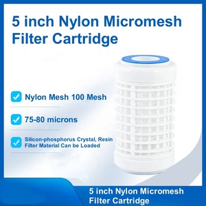 5 Zoll Micro-Mesh Fishbone Filter Mesh kann gereinigt werden Füll filter Material Reinigungs maschine Vorfilter Kern zyklus - Product Image 2