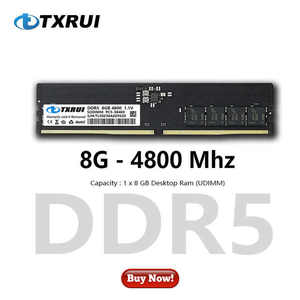 Venta al por mayor 32GB/16GB RAM DDR5 personalizada Fabricación en China 5600MHz/4800MHz Memoria de escritorio Ddr 5 Embalaje a granel con función ECC - Product Image 2