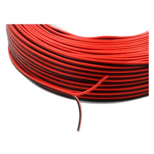 2468 kırmızı ve siyah tel 2 çekirdekli çift renkli paralel tel 20 22 24 26awg otomotiv elektronik veri tel - Product Image 5