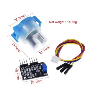 TS-300B Kit del modulo di rilevamento del sensore di torbidità dell'acqua funziona con Arduino