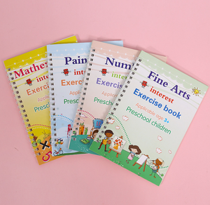 Magic Pen <strong>Writing</strong> Sank Book Practice Copybook Handwriting English Reusable Magical Copy Books for Kids Tracing Calligraphy - Product Image 4