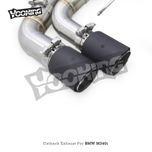 Điều chỉnh hệ thống ống xả tự động hiệu suất phụ tùng cho BMW <span class=keywords><strong>B58</strong></span> G20 M340/m340i 3.0T catback exhaust muffler với van - Product Image 6
