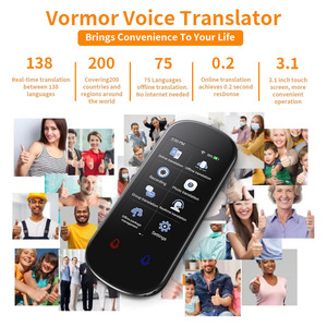 Offline Intelligent Translation Machine for 138 <strong>Languages</strong> Simultaneous and Mutual Translation AI Recording Photogrape Z2 - Product Image 2