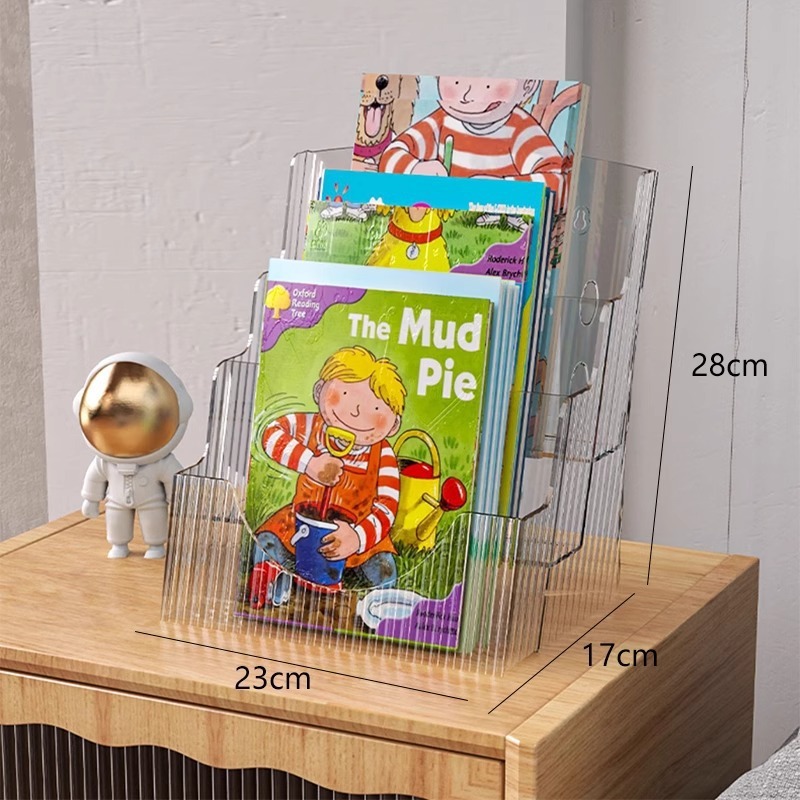 Transparent Picture Book Display Stand - 1 piece