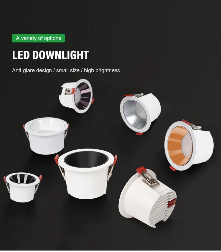 G-Lights, лидер продаж, индивидуальный проект, коммерческий потолочный светильник Cob, светодиодный встраиваемый точечный светильник