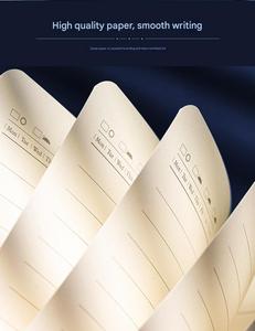 Wholesale Multi-tone Paper <strong>Notebooks</strong> Seam <strong>Binding</strong> 180 Sheets 100g Daolin Paper Leather <strong>Notebook</strong> OEM Own Logo Journal <strong>Notebook</strong> - Product Image 5