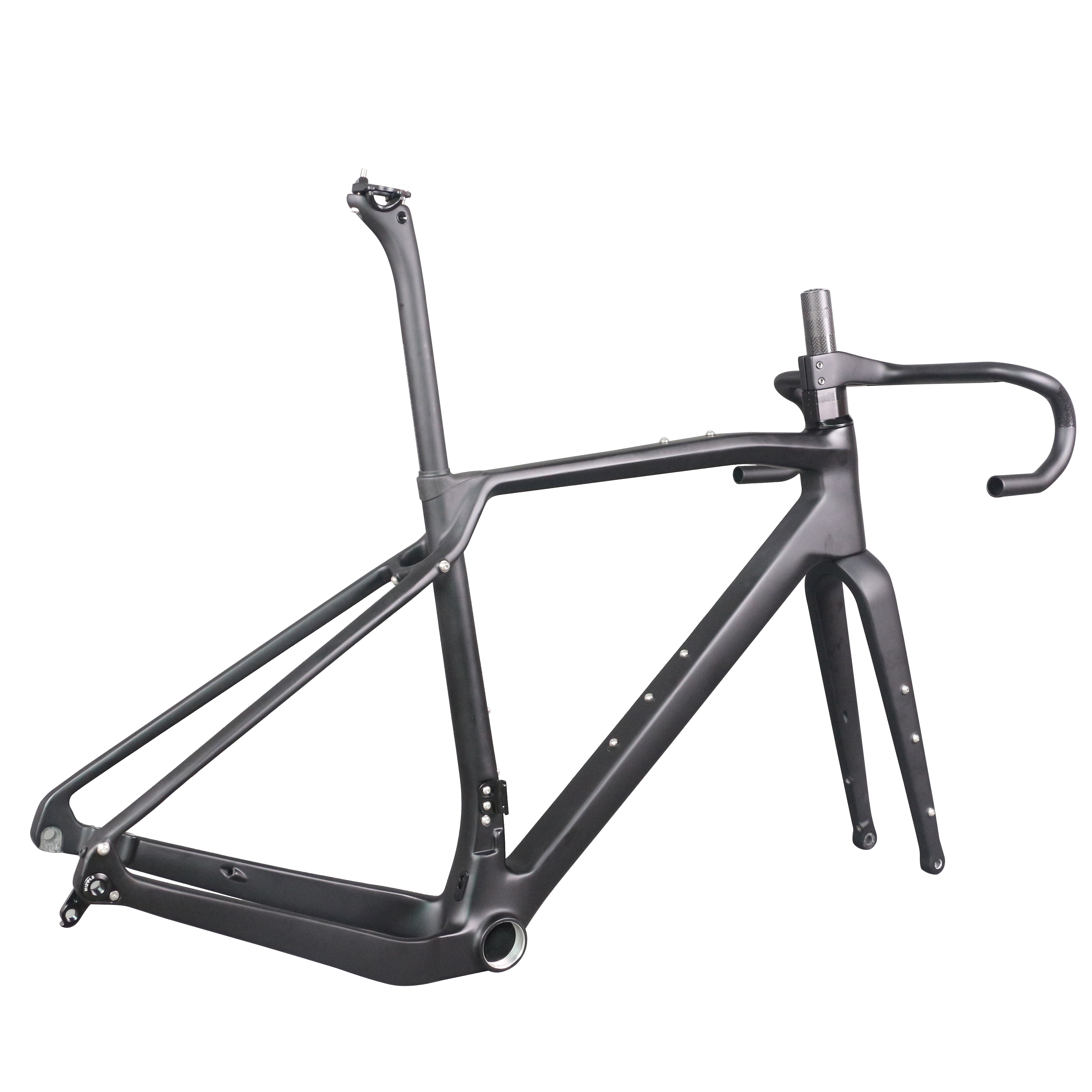 2023 Newest Full hidden Disc Gravel Frame GR047 bicycle frame Gravel bike Full hidden cable gravel