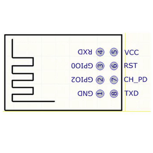 <strong>ESP8266</strong> ESP-01 ESP-01S Serial Port <strong>WIFI</strong> Transceiver <strong>Module</strong> Wireless Electronic Components - Product Image 4