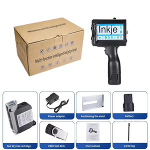 Hochwertiger tragbarer thermischer Tinten strahl drucker Handheld Batch Coding Machine mit Verfalls datum Funktion für Kunststoff anwendungen - Product Image 6