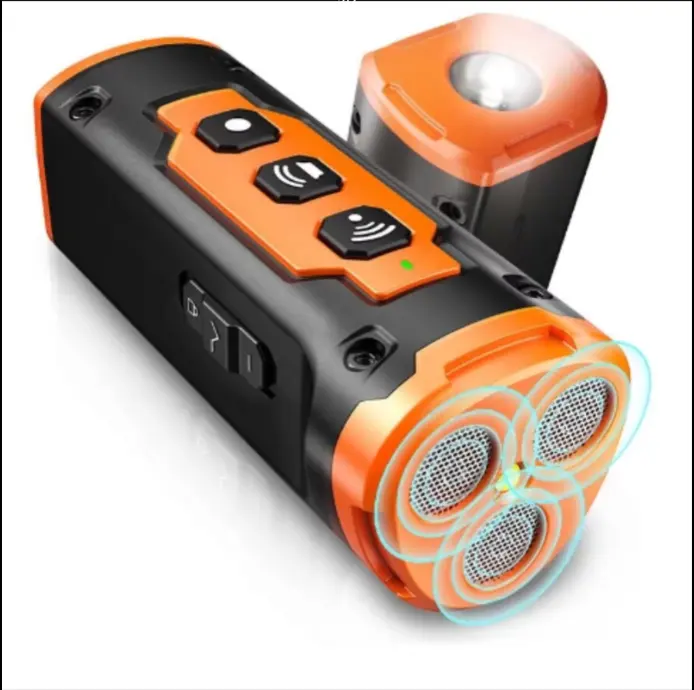 손전등이있는 초음파 개 짖는 소리 방지 장치 수피 억제 장치