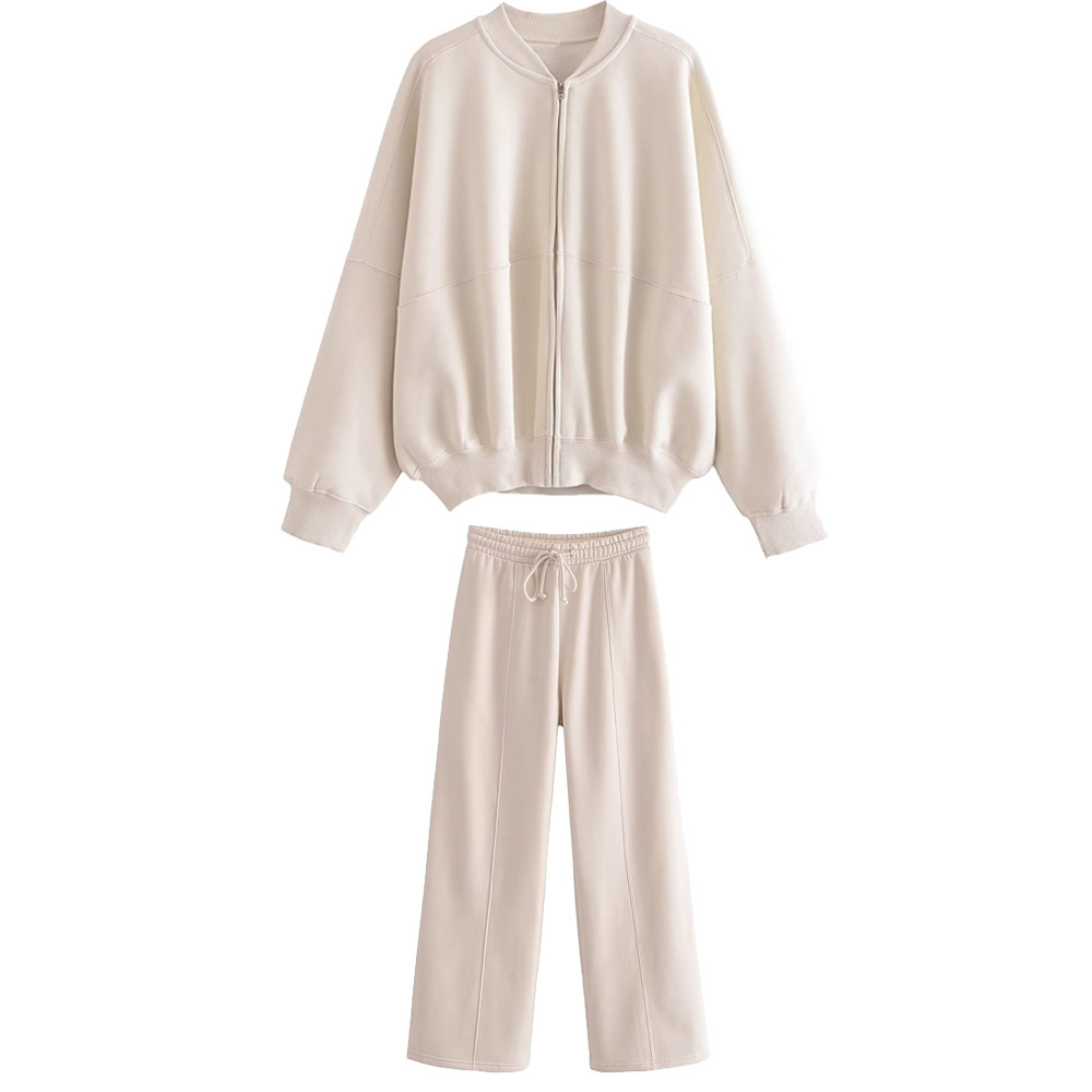 Beige pantsuit