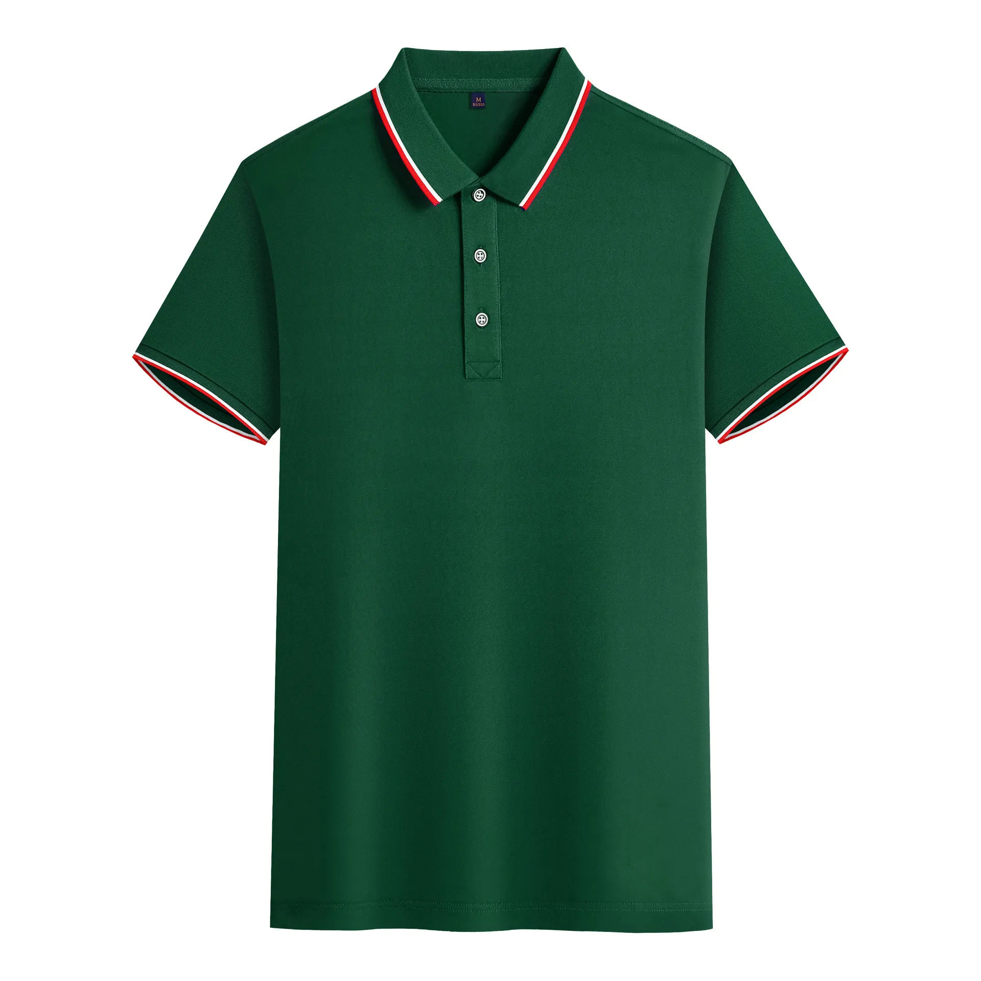 Großhandel Uniform Blank Herren Polo Shirts Benutzer definierte gestickte Logo Polo T-Shirts