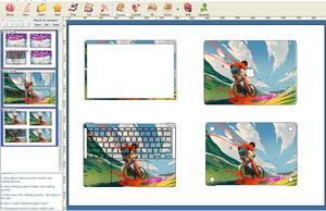 Tùy Chỉnh <span class=keywords><strong>3D</strong></span> Máy Tính Xách Tay Máy Cắt Da Không Thấm Nước PVC Máy Tính Xách Tay Dán Đồ Biểu Đồ Decal Điện Thoại <span class=keywords><strong>Sticker</strong></span> Thiết Kế Hệ Thống - Product Image 4