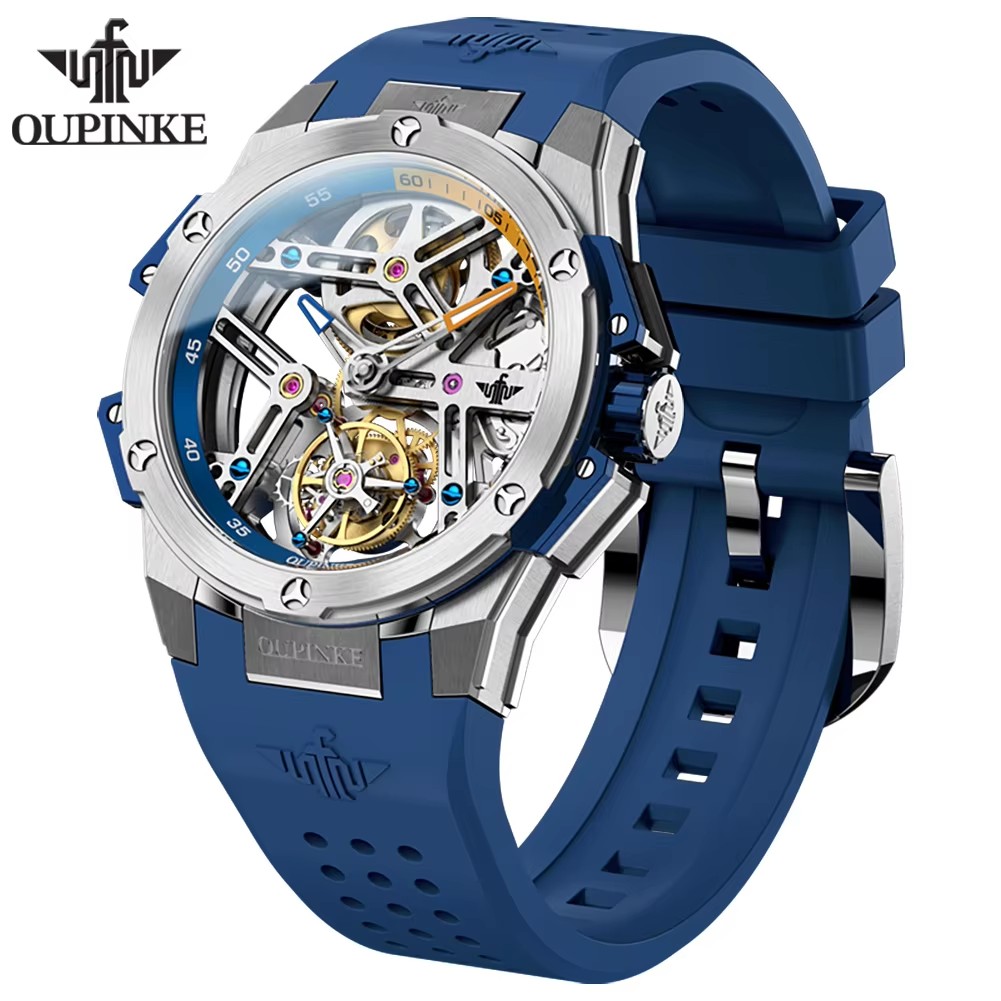 Blue and Silver