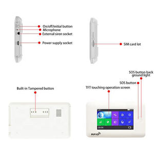 Aytech-sistema de alarma de seguridad para el hogar, sistema de alarma digital inalámbrico con wifi para el hogar