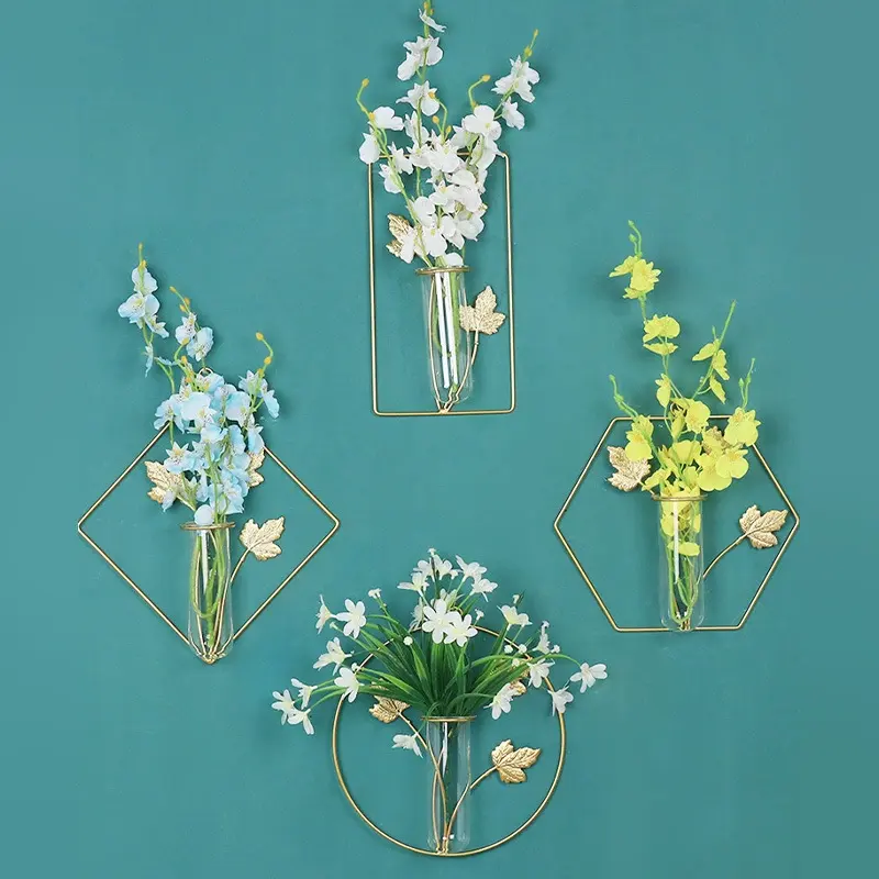 Creative Wall Flower Vases for Living Room Decoration Flower Vase