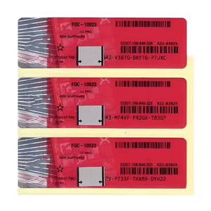 Online Activation Win10/11 Pro OEM License <strong>Key</strong> with Red Label Genuine 12-Month Enterprise Version Sticker in Stock - Product Image 2