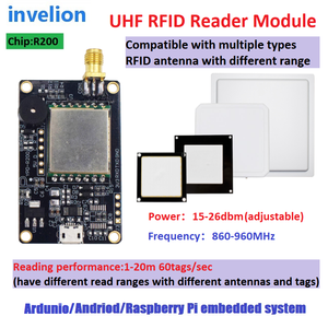 R200 Chip ad alte prestazioni porta SMA Arduino Android UHF RFID Embedded Reader modulo con modulo RFID Sdk 900mhz gratuito