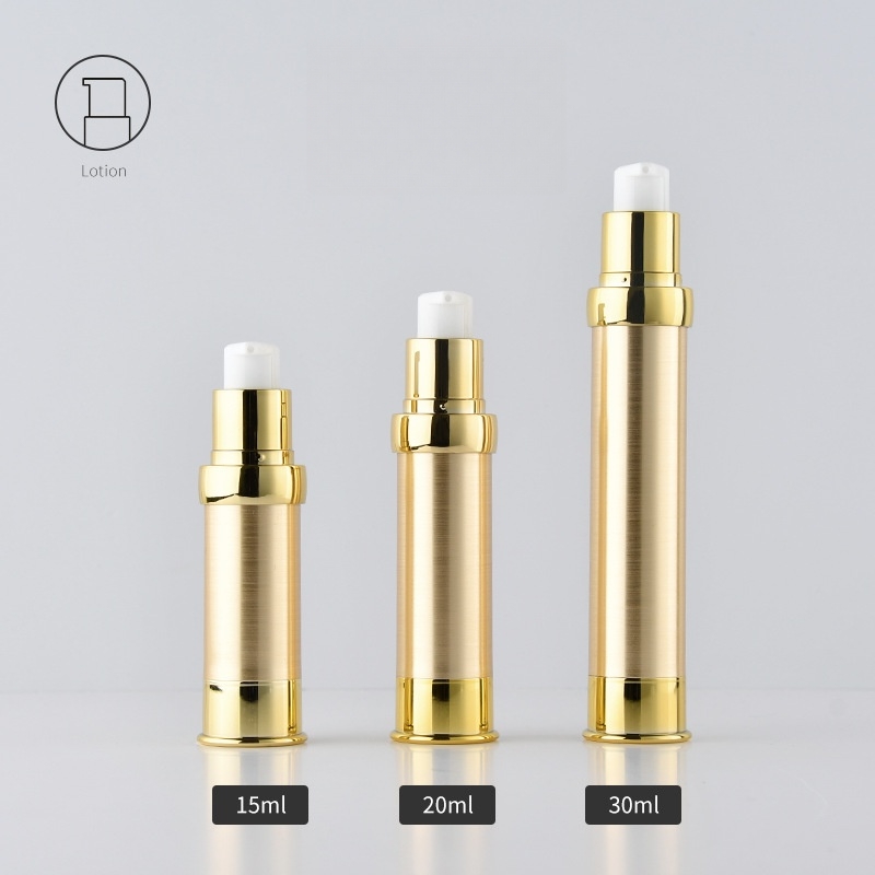 All golden lotion spray