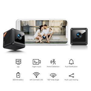 Telefon App kamera kristal görüntü H63P ile Mini Wifi kamera W02 1080p hareket algılama kapalı güvenlik kamera kablosuz. - Product Image 6