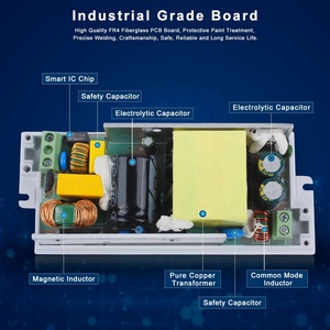 Dusktec пользовательские постоянное напряжение 6-75W 0,5-6.25A AC 100-240V AC/DC 12V 24V Одноканальный выход Источник питания светодиода трансформатор светодиодный драйвер - Product Image 3