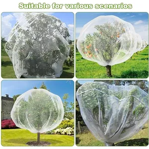 Plastic <strong>Garden</strong> <strong>Netting</strong> Bird and Insect Barrier for Plants and Fruits <strong>Bug</strong> and Plant Cover Protective Covering - Product Image 4