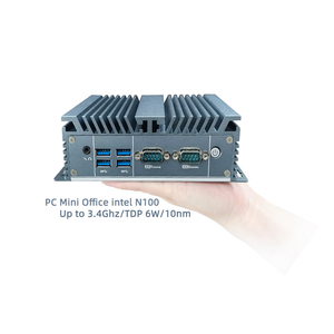 กล่องควบคุมอุตสาหกรรมมินิพีซีจอแสดงผลแบบสามจอคอมพิวเตอร์2 * HD Mi/1 *dp Win10 DDR4/11ลินุกซ์พีซี N300 N100 - Product Image 4