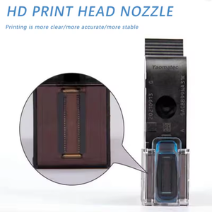 YAOMATEC uyumlu HP 2590 W3T10 12.7MM yüksek yapışma şifreli değil el TIJ mürekkep püskürtmeli yazıcı hızlı kuru Solvent mürekkep kartuşu - Product Image 5